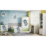 MID.YOU Dječji krevet Dreamy rakun 160x80 sa madracem s ladicom Zelena | shoptok.hr