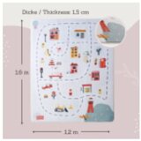 Hakuna Matte Hakuna tepih, oblak s memorijskom pjenom 160 x 120 x 1,5 cm grad | shoptok.hr