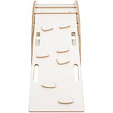 MeowBaby Srednja sanjska gugalnica iz belega lesa z bež blazino, (21625971) | Shoptok.si