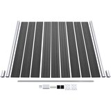 Set panela za ogradu WPC 526 x 186 cm crni | Eponuda.com