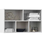 Ormarić za knjige / komoda bijeli 50x25x80 cm konstruirano drvo | shoptok.hr