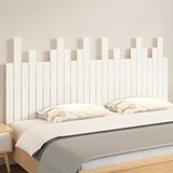  Zidno uzglavlje bijelo 166x3x80 cm od masivne borovine | shoptok.hr