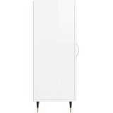  Komoda sjajna bijela 34,5 x 34 x 90 cm od konstruiranog drva | shoptok.hr
