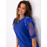 LAKERTA Blouse-LK-BZ-506682.26P-Cobalt | Shoptok.si
