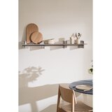 noo.ma Kovinska polica v srebrni barvi 120 cm Tivo – | Shoptok.si
