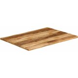  Ploča stola s prirodnim rubom 100x80x3,8 cm Masivno drvo, neobrađeni mango | shoptok.hr
