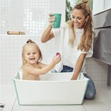 Stokke kad Flexi bath Bundle z oporo za novorojenčka white aqua | Shoptok.si