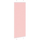  Plisirana zavjesa Roza 75x200 cm Širina tkanine 74,4 cm Poliester | shoptok.hr