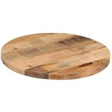 Stolna Mizna plošča Ø 40x2,5 cm okrogla trden robusten mangov les | Shoptok.si