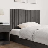  Zidno uzglavlje sivo 108 x 3 x 60 cm od masivne borovine | shoptok.hr