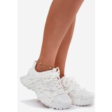 Boto Women's Sneakers With Double Lacing White Onivetta | shoptok.hr