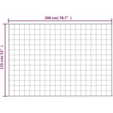 vidaXL Obtežena odeja modra 135x200 cm 10 kg blago | Shoptok.si