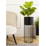 Metalna saksija LOFT 55x20 cm crna | Eponuda.com