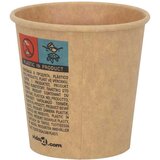 vidaXL Papirnate skodelice za kavo 1000 kosov 4oz 100ml Brown | Shoptok.si