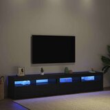 TV ormar 2 pcs Crni hrast 210 x 35 x 40 cm Konstruirano drvo | shoptok.hr
