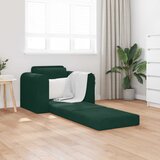  Krevet na razvlačenje Tamnozelena 98 x 71 x 83 cm Baršun | shoptok.hr