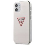 Guess Maska za telefon Faceplate za iPhone 12 mini bela Cene