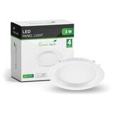 Greentech led panel ugr okr 3w 6500k ( CX-R01-3CW ) Cene