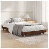  okvir za krevet smeđi hrast 90 x 200 cm od konstruiranog drva | shoptok.hr