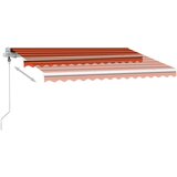 Samostojeća automatska tenda 300 x 250 cm narančasto-smeđa | shoptok.hr