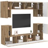  Set TV komoda 5 pcs Umjetnički hrast Konstruirano drvo | shoptok.hr