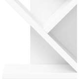  Polica za knjige s 3 etaže 30 x 18 x 40 cm Konstruirano drvo | shoptok.hr