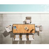 Ambia Garden VRTNA MIZA les, kovina antracit | Shoptok.si