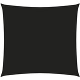  Senčno jadro oksford blago kvadratno 3x3 m črno, (20611034) | Shoptok.si