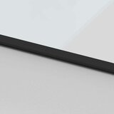 vidaXL Klizna vrata s priborom 76 x 205 cm kaljeno staklo i aluminij | shoptok.hr