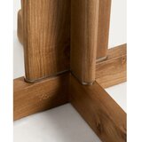 Kave Home Bela/rjava stoječa svetilka s tekstilnim senčilom (višina 150,5 cm) Niani – | Shoptok.si