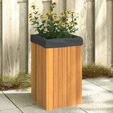 vidaXL Vrtno cvetlično korito 35x35x60 cm trden akacijev les | Shoptok.si