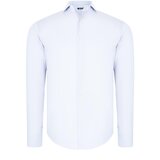 Dewberry G726 MEN'S SHIRT-PLAIN WHITE Cene