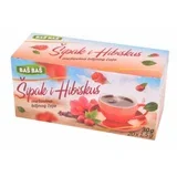 šipak i hibiskus čaj 30g kutija