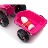 Lean_Toys Roza baterijski štirikolesnik XMX630T s prikolico | Shoptok.si