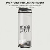  Automatska kanta za smeće sa senzorom 50 l nehrđajući čelik | shoptok.hr