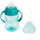 Elfi šolja sa silikonskim piskom slonče zelena, 275ml | ePonuda.com