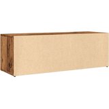  Klupa za spremanje obuće boja staro drvo 105x35x35 cm drvene | shoptok.hr