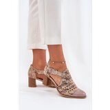 Maciejka Women's Leather Perforated Ankle Boots | shoptok.hr