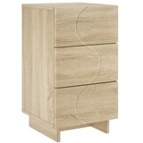  Noćni ormar Hrast sonoma 33 5 x 34 5 x 60 cm Konstruirano drvo - Hrast sonoma 1 | shoptok.hr