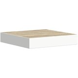  Plutajuća zidna polica boja hrasta i bijela 23x23,5x3,8 cm MDF | Eponuda.ba