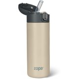 Zopa Thermo Bottle termovka s slamico Cookie Beige 400 ml | Shoptok.si