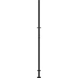 Vrtna vrata crna 100x200 cm čelična dizajn plamena | shoptok.hr
