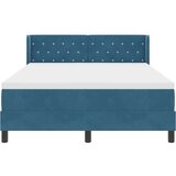  Krevet s opruga kutije Tamno plava 200 x 140 cm Baršun | shoptok.hr