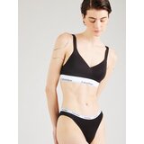 Calvin Klein Underwear Nedrček črna / bela | Shoptok.si
