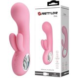 Pretty Love Chris silikonski vibrator za G-tačku sa dodatkom za klitoris — BI 14507-1 Cene