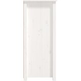  Komoda bijela 83 x 41,5 x 100 cm od masivne borovine | shoptok.hr