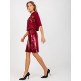 LAKERTA Blouse-LK-BZ-507300.88-burgundy | Shoptok.si