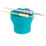 Čaša ZA TEMPERE CLIC&GO FABER-CASTELL 181580 TIRKIZNA BLISTER | Shoptok.si