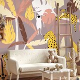  Foto tapeta - Cheetahs in the jungle - landscape with exotic animals with palm trees for children 300x210 Vodootporna | shoptok.hr