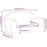  Otroški dvosed krem mehak pliš, (21825101) | Shoptok.si